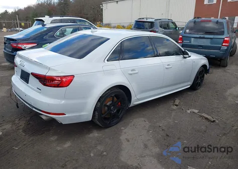 2017 Audi A4 2.0T Premium из США, поврежденный, VIN WAUENAF45HA082561